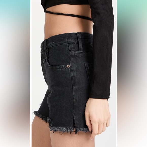 FP Movement Women's Makai Cutoff Jean Shorts Sz 28 - Picture 3 of 6